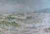 Stormy King Edward's Bay towards Tynemouth - The Wallington Gallery