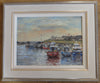Moored boats at Seahouses - The Wallington Gallery