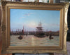 The Prince Albert Dock with pumping station on the River Tyne - The Wallington Gallery