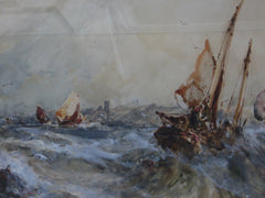 Fishing Boats in a Heavy Swell