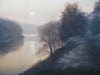 The River Tyne from the old railway line from Newburn to Wylam, Northumberland - The Wallington Gallery