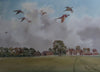 Pheasants in flight - The Wallington Gallery