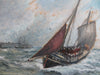 A returning fishing boat in the North Sea - The Wallington Gallery