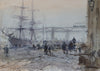 The busy Quayside, Newcastle - The Wallington Gallery