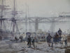 The busy Quayside, Newcastle - The Wallington Gallery