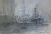 Passengers boarding a steamship on the River Tyne - The Wallington Gallery