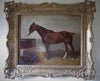 A chestnut Hunter in a stable - The Wallington Gallery