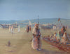 Tribesman on a beach North Africa - The Wallington Gallery