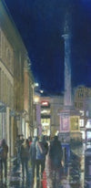 Monument at Night - The Wallington Gallery