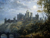 Moonlight Over Alnwick Castle - The Wallington Gallery