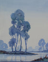 Trees by a River - The Wallington Gallery
