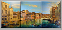 Triptych Contemporary Canaletto