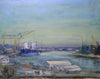 The Last Shipyards Grey Morning - The Wallington Gallery