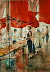 Venice Fish Market - The Wallington Gallery
