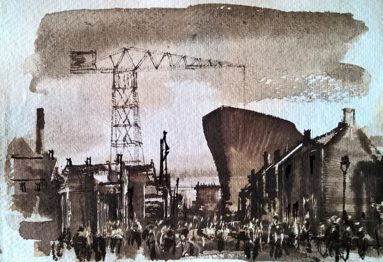 Ghosts of Wallsend Shipyards - The Wallington Gallery