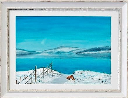 Alone in the Snow - The Wallington Gallery