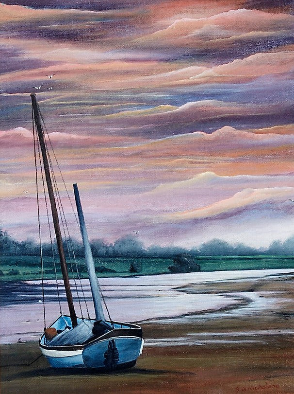 At the end of the day, Alnmouth - The Wallington Gallery