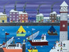 Snowy Harbour - The Wallington Gallery