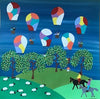 Balloons in the countryside - The Wallington Gallery