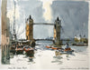 From The Lower Pool, London Bridge - The Wallington Gallery