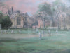 The cricket match at The Durham School, Durham City - The Wallington Gallery