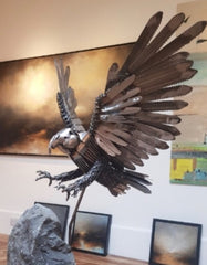 The Eagle is Landing (sculpture)