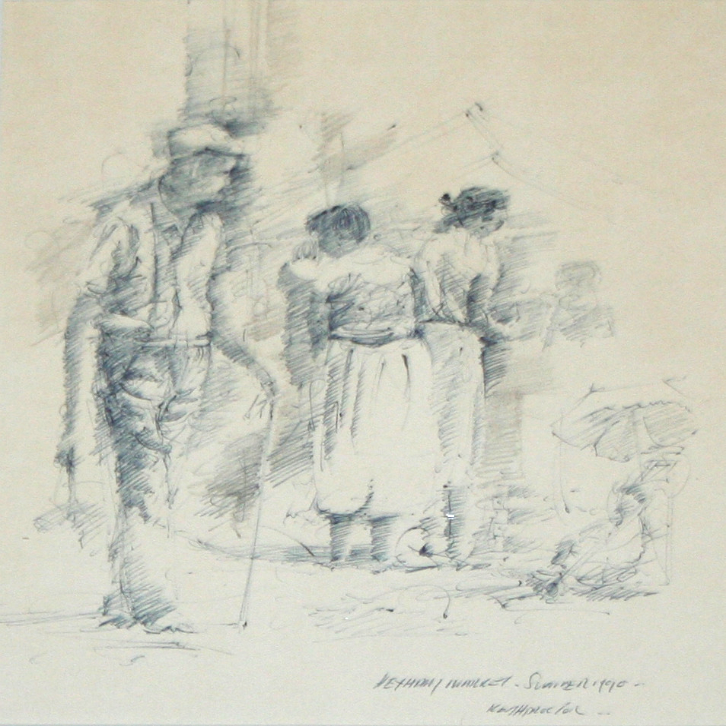 Hexham Market - The Wallington Gallery