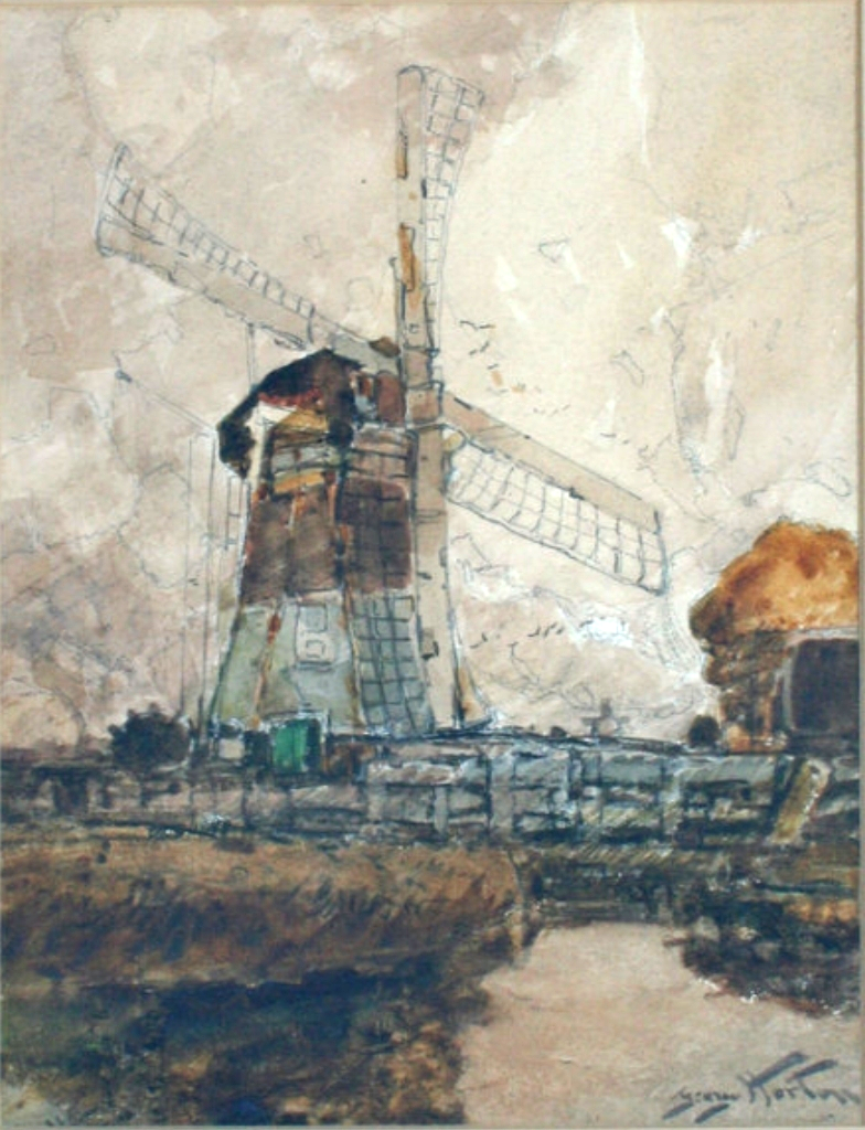 Dutch Windmill - The Wallington Gallery