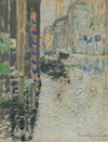 A Canal Scene Venice - The Wallington Gallery