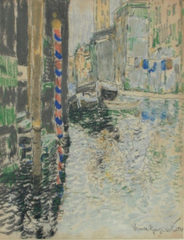 A Canal Scene Venice