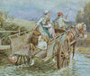 Crossing The Stream - The Wallington Gallery