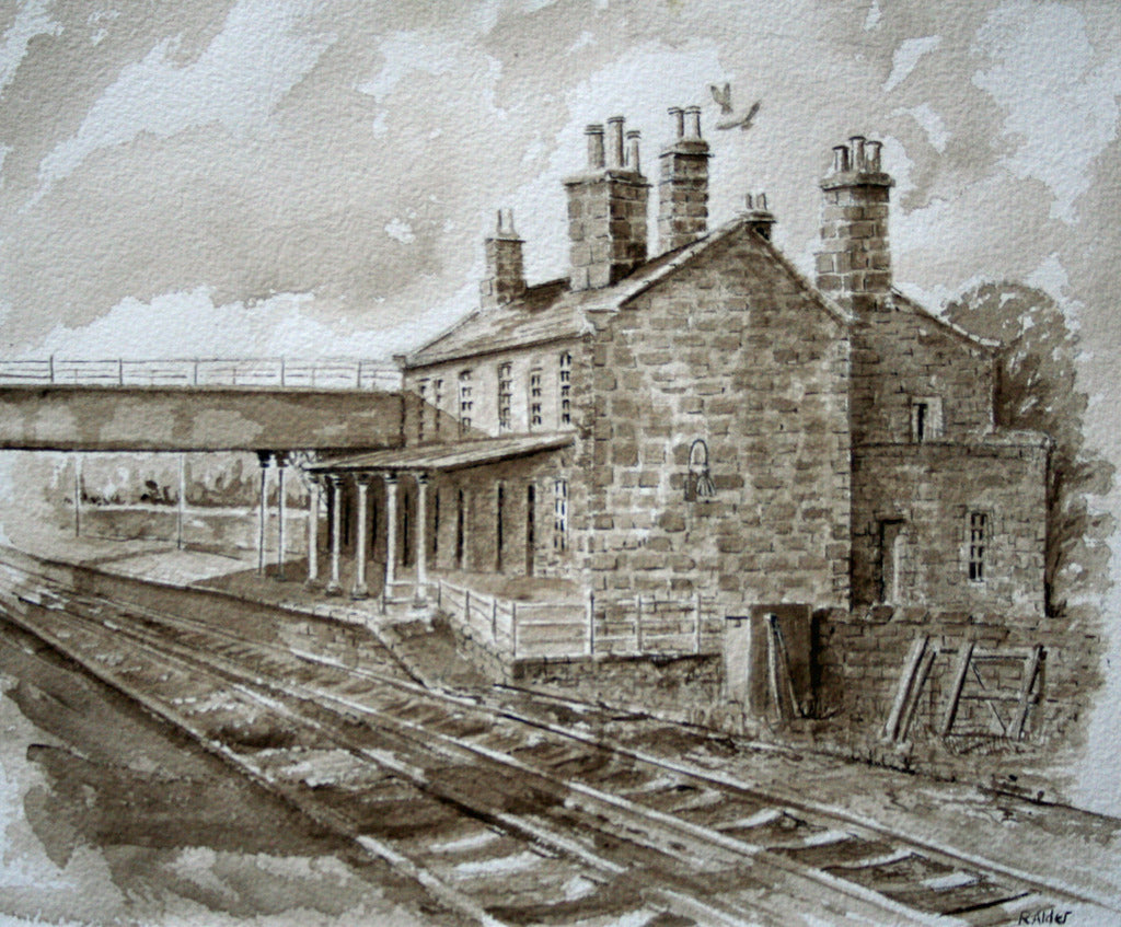 Railway Station, Corbridge - The Wallington Gallery
