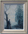 Man In A Snowy Landscape - The Wallington Gallery