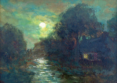 Moonlit Cottage on the North Tyne