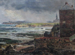 Cullercoats, looking towards Tynemouth Priory