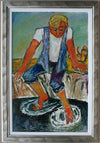 Boy at the pool - The Wallington Gallery