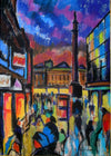Newcastle - Blackett Street, Evening - The Wallington Gallery